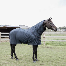 Produktbild von Kentucky Horsewear Combo Fliegendecke Classic wasserdicht aus Polyester für Pferde