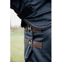 Produktbild von Kentucky Horsewear Combo Fliegendecke Classic wasserdicht Blau Größe 125