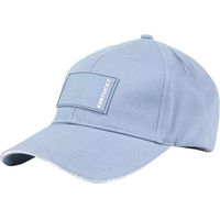 Produktbild von Kentucky Horsewear Damen Kappe aus Baumwolle Hellblau mit Rubber Logo