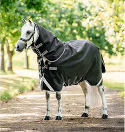 Kentucky Horsewear Decke für Pferde aus Nylon in Schwarz Grau Silber – Bild 1 von 2