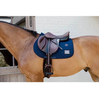 Produktbild von Kentucky Horsewear Diamond Competition Schabracke für Springpferde Marine Blau mit 2 Startnummern