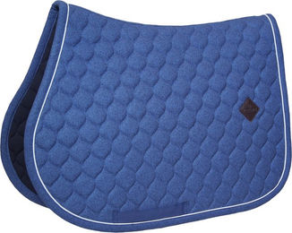 Kentucky Horsewear Dressage Sattelpad Melange aus Baumwolle für Warmblut – Bild 1 von 2