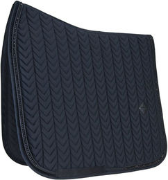 Kentucky Horsewear Dressur-Satteldecke Velvet Pearls in Hellrosa aus Velours – Bild 1 von 6