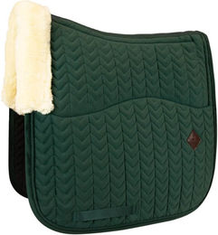 Kentucky Horsewear Dressur-Schabracke Velvet Skin Friendly Grün – Bild 1 von 10