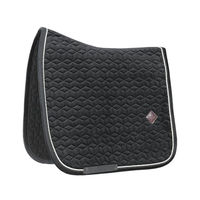 Produktbild von Kentucky Horsewear Dressurschabracke Basic Velvet für Vollblut in Schwarz