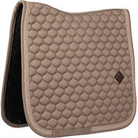 Produktbild von Kentucky Horsewear Dressurschabracke Classic Onion Plaited Glitter Rope Beige Full