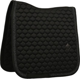 Kentucky Horsewear Dressurschabracke Classic Onion Plaited Glitter Rope Schwarz Full – Bild 1 von 1
