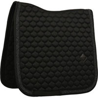 Produktbild von Kentucky Horsewear Dressurschabracke Classic Onion Plaited Glitter Rope Schwarz Full
