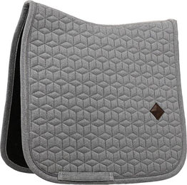 Kentucky Horsewear Dressurschabracke Full Sparkling Grau – Bild 1 von 1