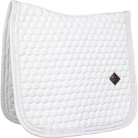 Produktbild von Kentucky Horsewear Dressurschabracke Glitter Band Weiß/Weiß aus Baumwolle