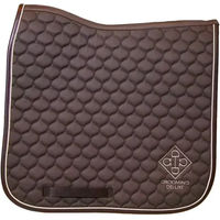 Produktbild von Kentucky Horsewear Dressurschabracke Grooming Deluxe Braun aus Baumwolle für Warmblut