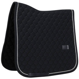 Kentucky Horsewear Dressurschabracke Onion Quilt Schwarz mit Rubber Logo – Bild 1 von 5