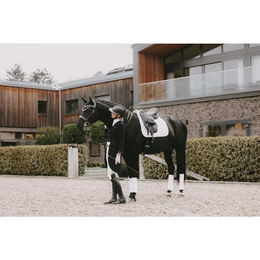 Kentucky Horsewear Dressurschabracke Pearls Weiß – Bild 1 von 9