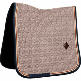 Produktbild von Kentucky Horsewear Dressurschabracke Pied de Poule 2.0 Bordeaux/Navy