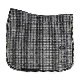 Kentucky Horsewear Dressurschabracke Pied-de-Poule Schwarz Größe DR – Bild 1 von 5