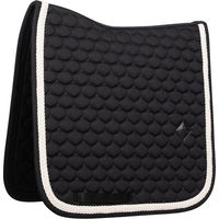 Produktbild von Kentucky Horsewear Dressurschabracke Plaited Cord Schwarz aus Baumwolle für Warmblut