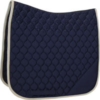 Produktbild von Kentucky Horsewear Dressurschabracke Softshell Onion Quilt Marine-Beige für Warmblut