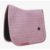 Produktbild von Kentucky Horsewear Dressurschabracke Velvet aus Velours in Rosa Größe L