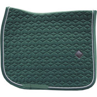 Produktbild von Kentucky Horsewear Dressurschabracke Velvet in Dunkelgrün Größe Cob