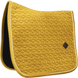 Kentucky Horsewear Dressurschabracke Velvet in Senfgelb Größe Cob – Bild 1 von 1