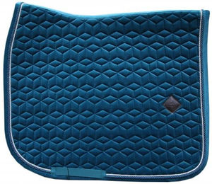 Kentucky Horsewear Dressurschabracke Velvet in Smaragdgrün Größe Cob – Bild 1 von 1