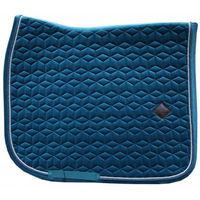 Produktbild von Kentucky Horsewear Dressurschabracke Velvet in Smaragdgrün Größe Cob