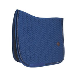 Kentucky Horsewear Dressurschabracke Velvet Pearls Blau – Bild 1 von 11