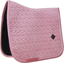 Kentucky Horsewear Dressurschabracke Velvet Rosa Cob – Bild 1 von 6