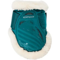 Produktbild von Kentucky Horsewear Emerald Fesselgamaschen für Jungpferde aus veganem Schaffell Größe M
