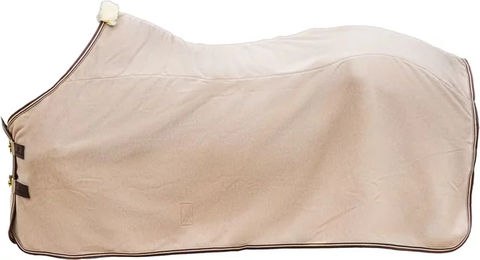 Kentucky Horsewear Fleece Decke Heavy Melange für Pferde Beige 155 – Bild 1 von 3