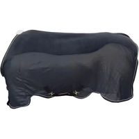 Produktbild von Kentucky Horsewear Fleece Mesh Cooler Combo Abschwitzdecke für Pferde Schwarz 160 - 160 cm