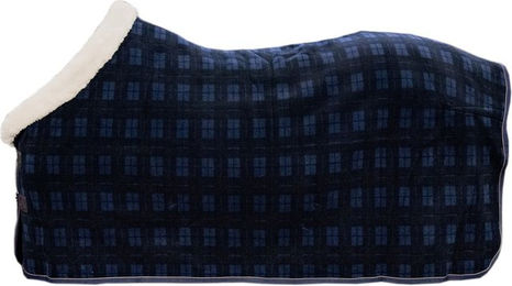 Kentucky Horsewear Fleece Rug Show Schweißdecke für Pferde mit Check-Print Größe 145 – Bild 1 von 1