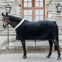 Produktbild von Kentucky Horsewear Fleece Show Heavy Abschwitzdecke für Pferde Schwarz 155