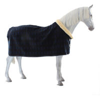 Produktbild von Kentucky Horsewear Fleece Show Heavy Pferdedecke kariert blau bunt