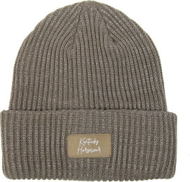 Kentucky Horsewear Fleece Wintermütze mit Glitzer in Beige – Bild 1 von 4