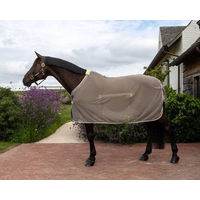 Produktbild von Kentucky Horsewear Fliegendecke Comfort mit Bauchteil Beige 125 cm