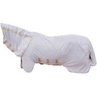 Produktbild von Kentucky Horsewear Fliegendecke Comfort mit Halsteil Beige Pied-de-poule 165