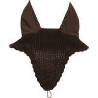 Produktbild von Kentucky Horsewear Fliegenhaube aus Baumwolle Braun Lang