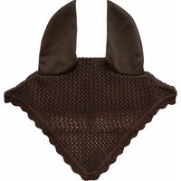 Produktbild von Kentucky Horsewear Fliegenhaube für Pferde Schwarz aus Baumwolle