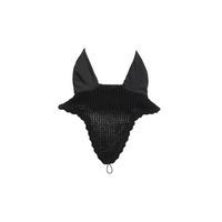 Produktbild von Kentucky Horsewear Fliegenhaube Soundless Lang Schwarz für Warmblut