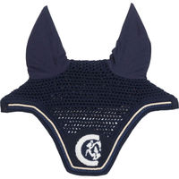 Produktbild von Kentucky Horsewear Fliegenhaube Wellington 3D Logo Rope Blau Full