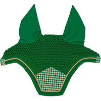 Produktbild von Kentucky Horsewear Fliegenhaube Wellington aus Samt für Ponys in Grün