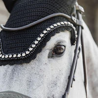 Produktbild von Kentucky Horsewear Fliegenhaube Wellington Big Stone & Pearl Soundless Blau