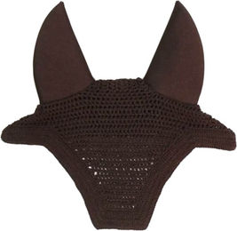 Kentucky Horsewear Fliegenhaube Wellington Fliegenmütze Braun Full – Bild 1 von 1
