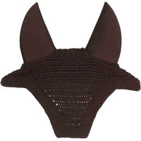 Produktbild von Kentucky Horsewear Fliegenhaube Wellington Fliegenmütze Braun Full