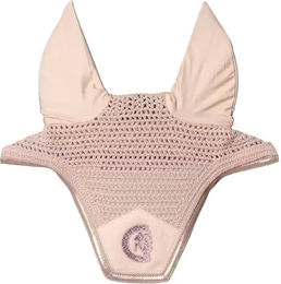 Produktbild von Kentucky Horsewear Fliegenhaube Wellington für Pferde in Rosa oder Beige