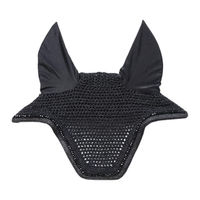 Produktbild von Kentucky Horsewear Fliegenhaube Wellington Glitter Band Schwarz für Warmblut