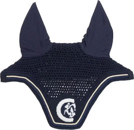 Produktbild von Kentucky Horsewear Fliegenhaube Wellington Soundless 3D Logo Rope Blau