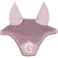 Produktbild von Kentucky Horsewear Fliegenhaube Wellington Soundless 3D Logo Rope Rosa