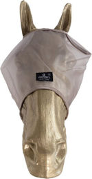 Kentucky Horsewear Fliegenmaske Classic ohne Ohren aus Mesh-Gewebe beige Full/WB – Bild 1 von 13